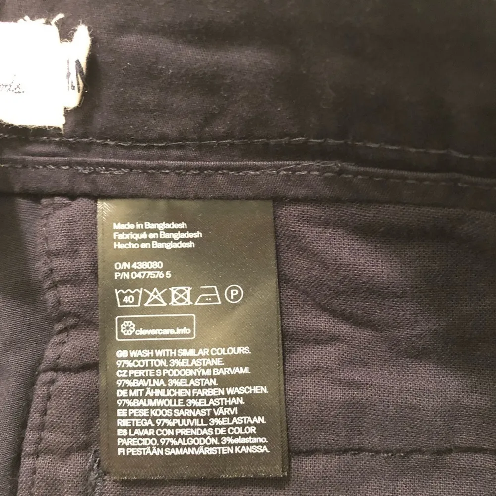 L.O.G.G. H&M Chino Shorts Black - Image 6