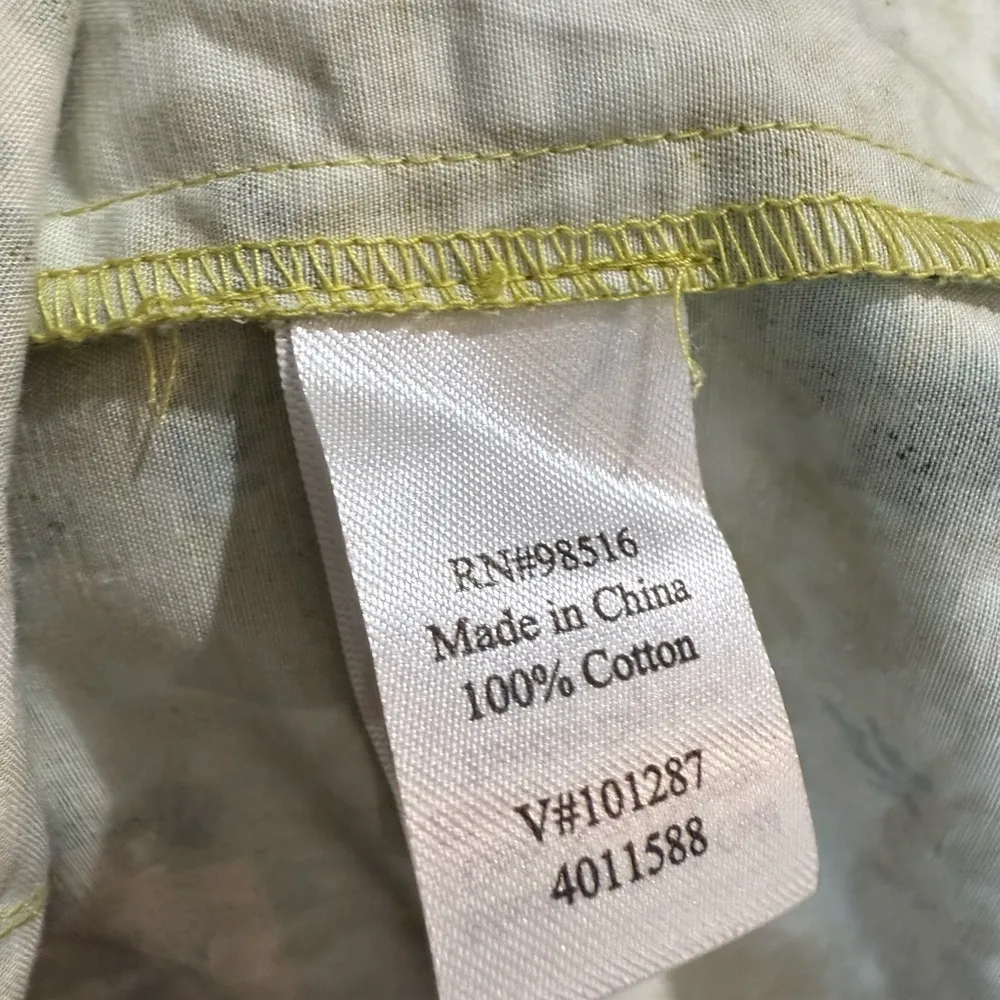 Green Button Down Shirt with Breathable Fabric Size 2X - Image 6