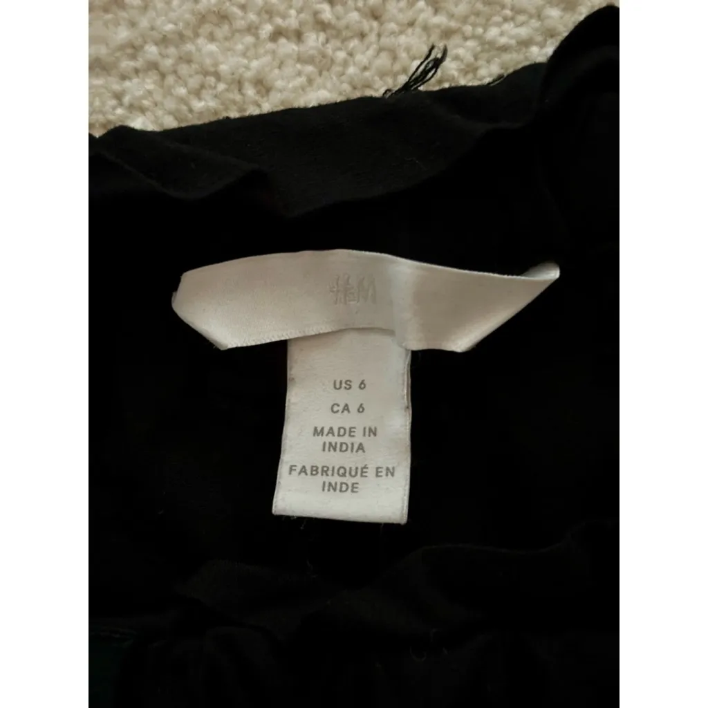 H&M Size 6 Black Dress Pants - Image 8