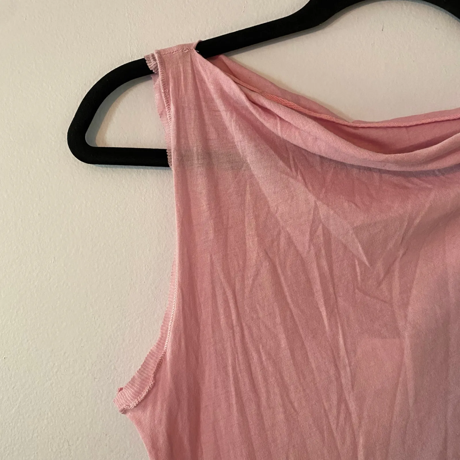 NWT Free People Candied Lilac Pink Sleeveless High Neck Tunic Top Women size XS - Image 4