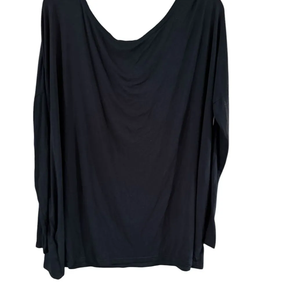Vici Black Oversized Long Sleeve Sweatshirt - Image 10