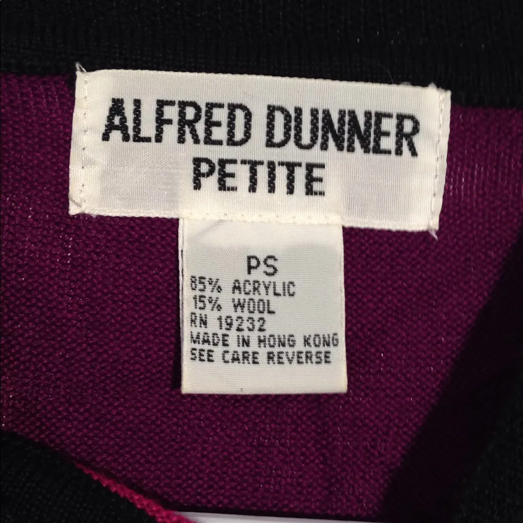 FINAL MARKDOWN Ladies' Alfred Dunner Colorblock Sweater (sp) - Image 4