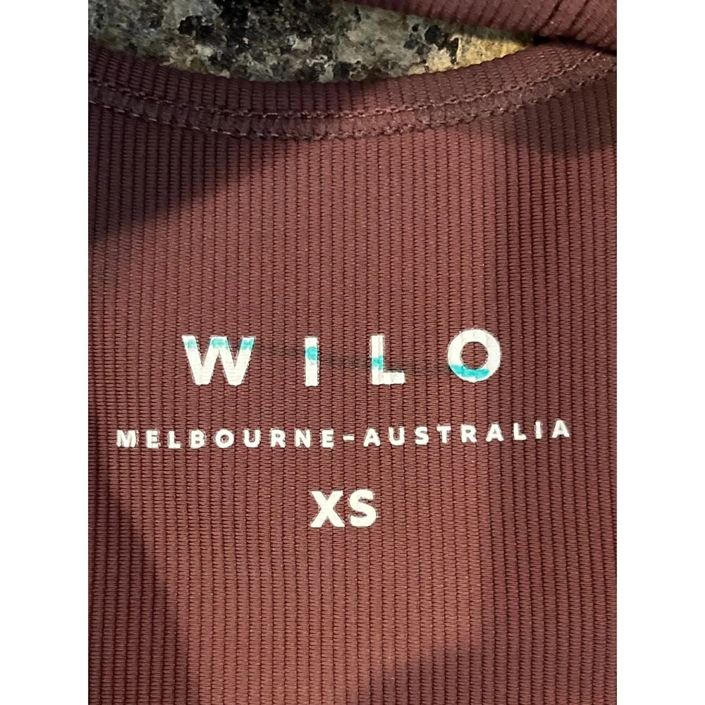 Wilo Brown XS Sports Bra Micro Ribbed - Image 3