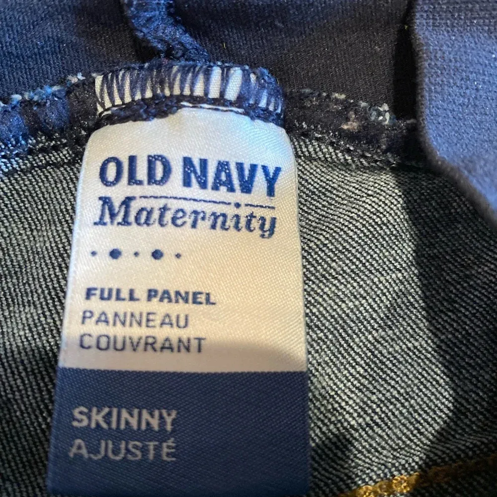 Old Navy Maternity Full panel Skinny jeans Size 8 jeans - Image 6