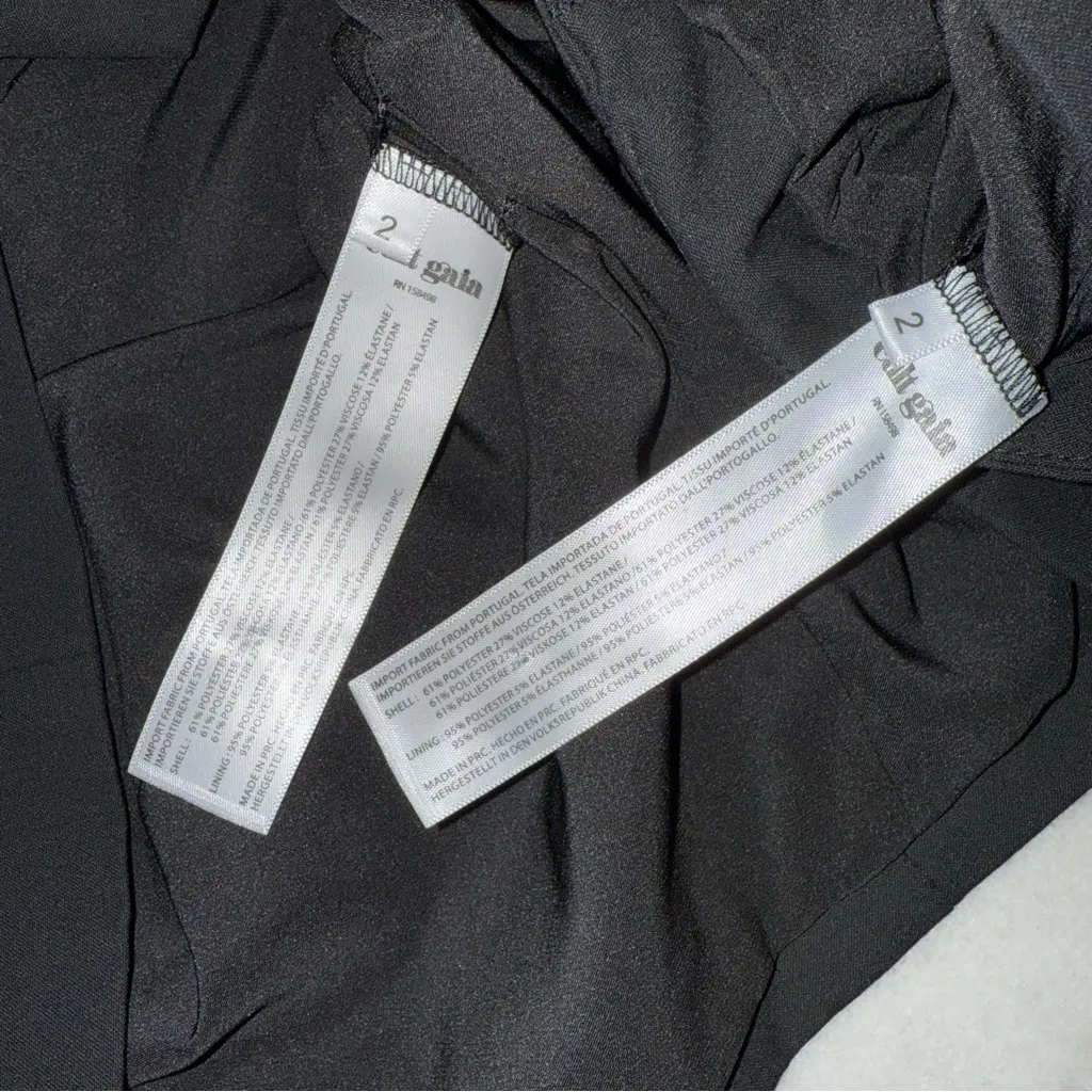 Cult Gaia Valia Crop Off the Shoulder Top & Essie Mini Skirt Set in Black - Image 16