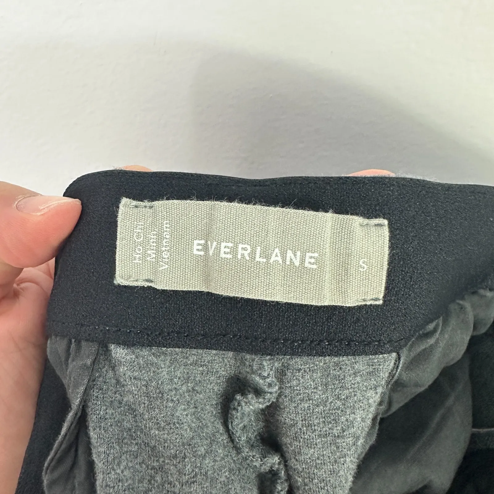 Everlane‎ Pants Women S Gray Knit Trousers Pull On Minimalist Work Comfy Chic - Image 2