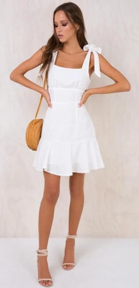 Princess Polly White Princess Poly Mini Dress - Image 2