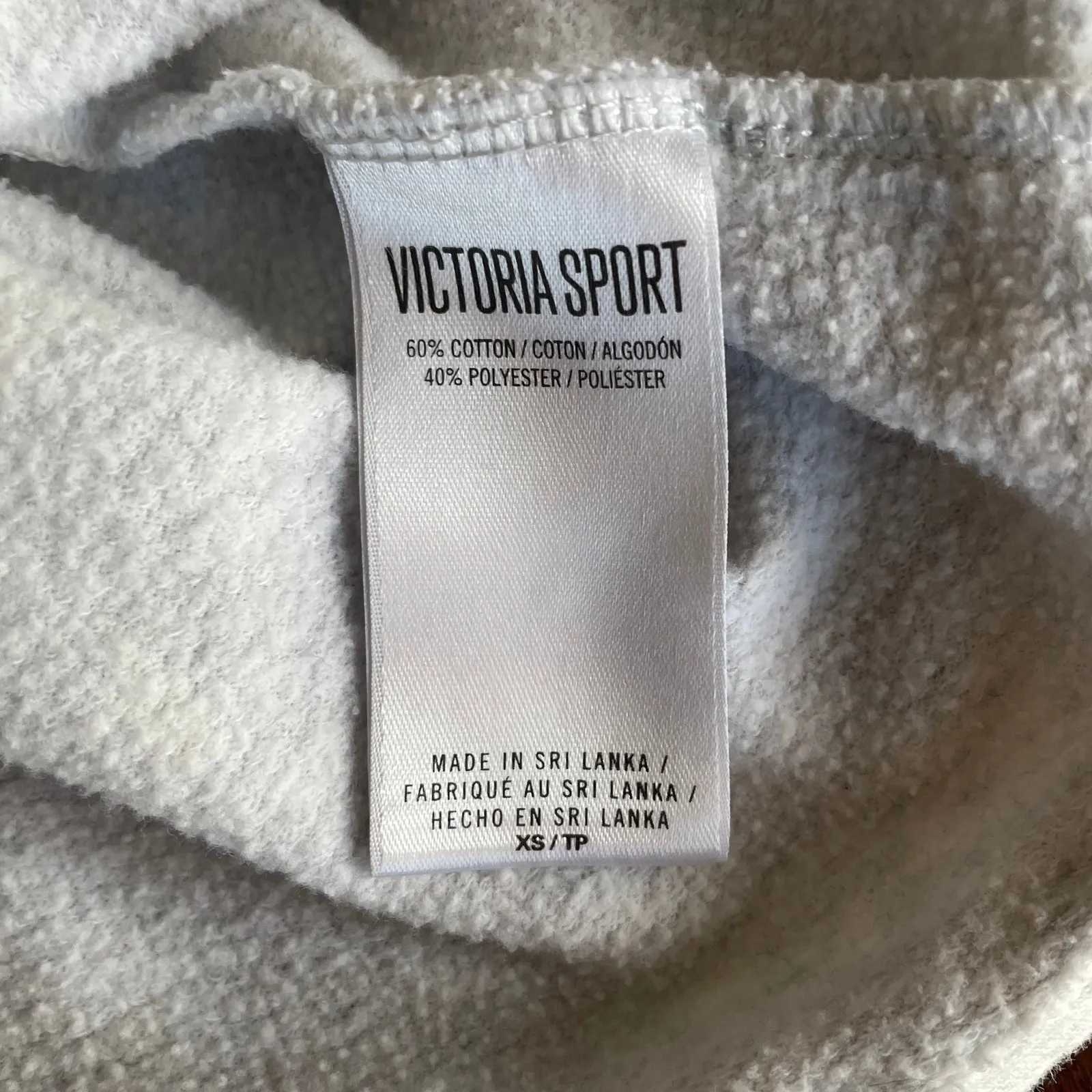 Victoria Sport Print Crop Sweatshirt Womens XS - Image 6