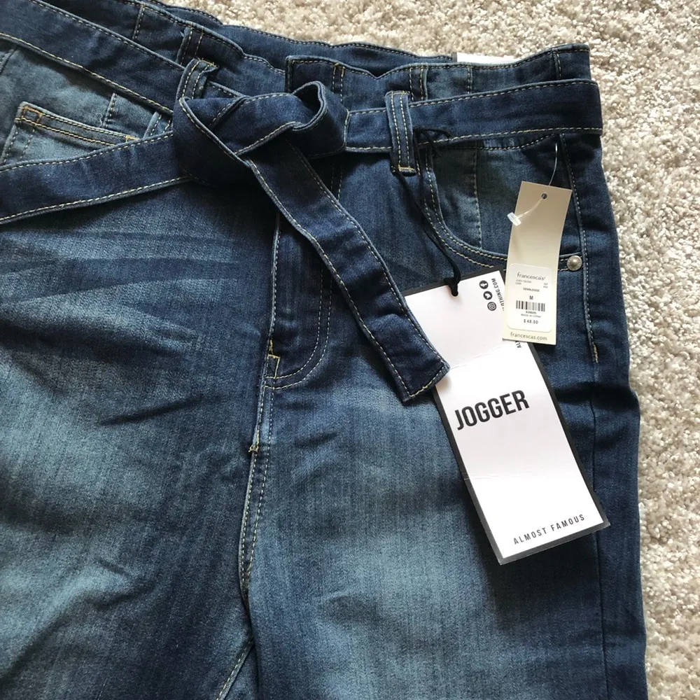 Francesca’s collection jeans jogger - Image 2
