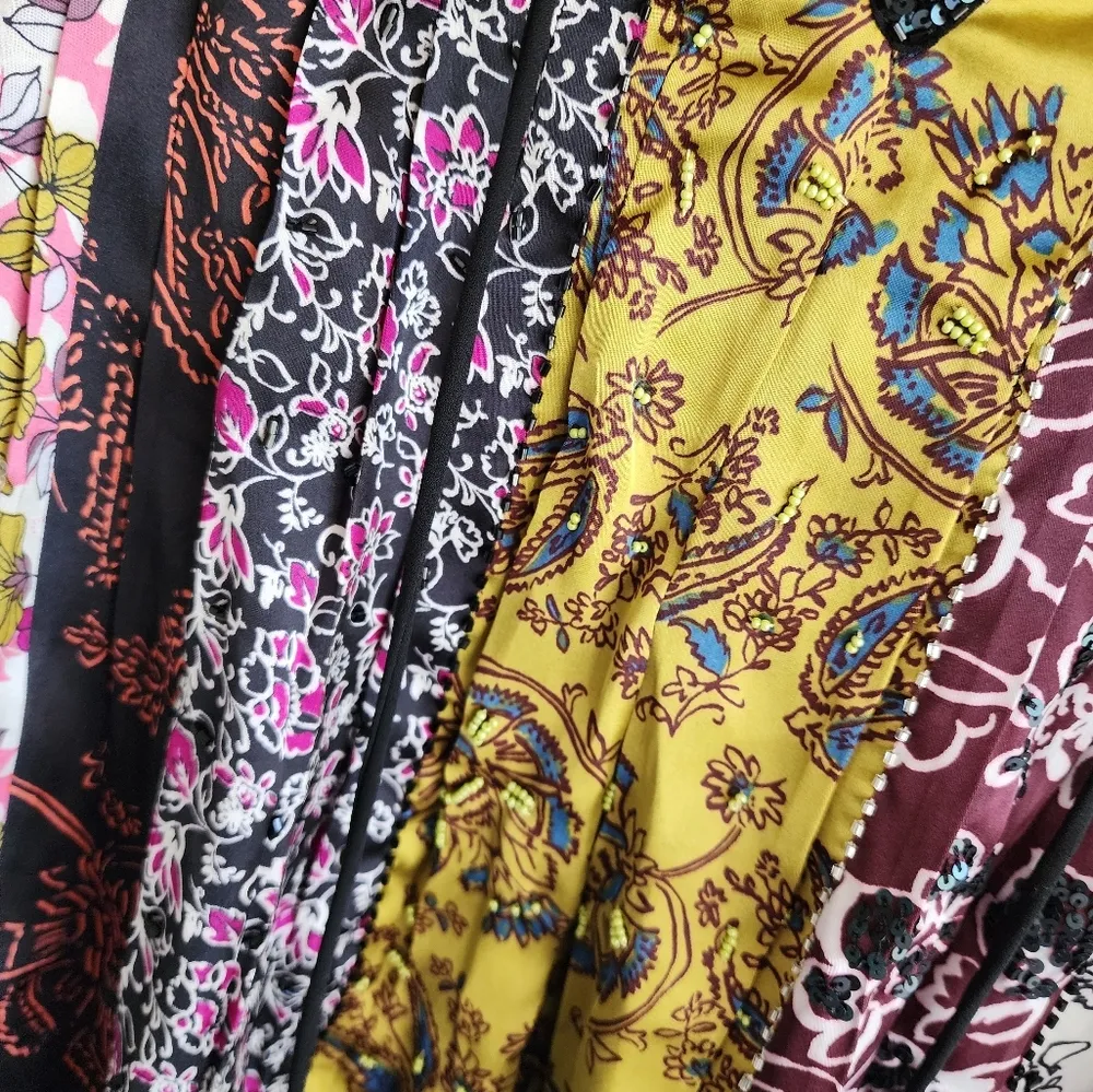 NWT Anthropologie Corinne bohemian boho Peasant Blouse SIZE XSP - Image 6