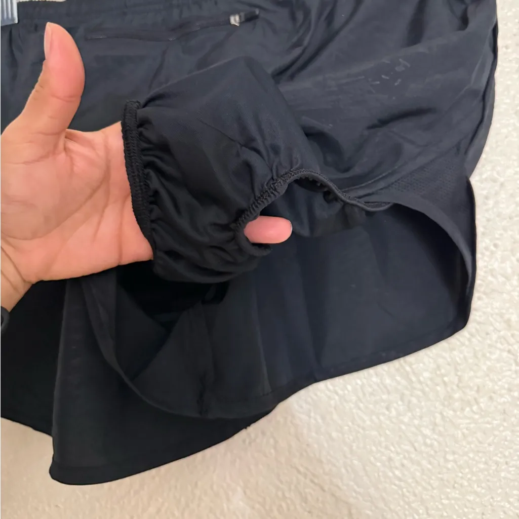 Nike Running Shorts Womans Dri-Fit 3in Inseam Workout Black size large - Image 6