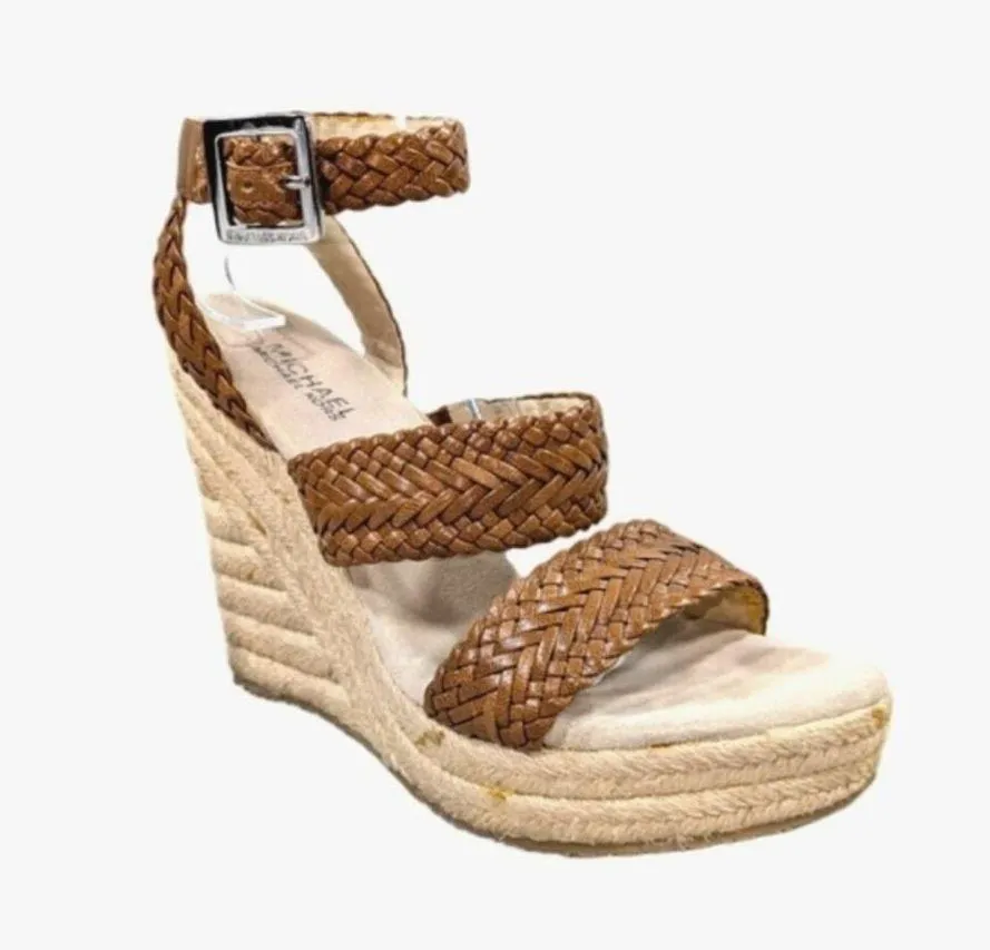 MICHAEL Michael Kors Juniper Espadrille Sandals GUC Size 8M   S2785 - Image 3