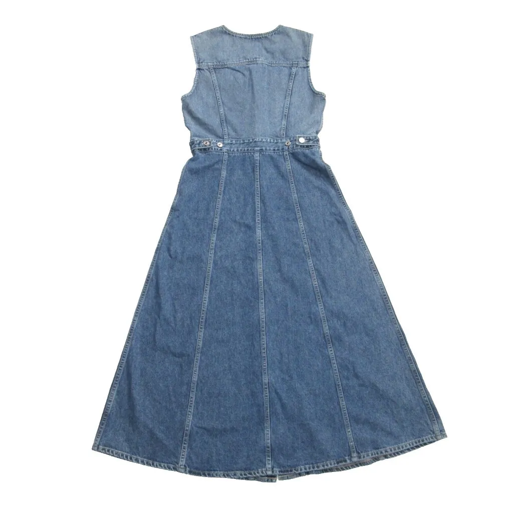 NWT Citizens of Humanity Idalene in Terrace Denim Jean Midi Shirt Dress M - Image 8