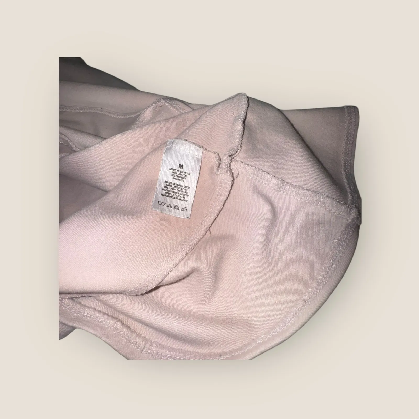 Aeropostale‎ Women's Pink Lace Up Corset Peplum Tank Top Size M - Image 6