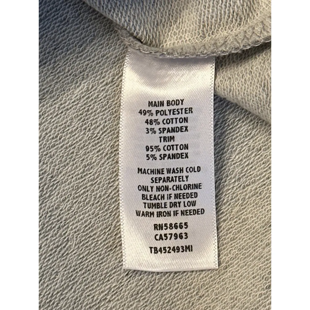 NWT Treasure & Bond XXS (oversized) Gray Lightweight Crewneck Sweater - Image 11