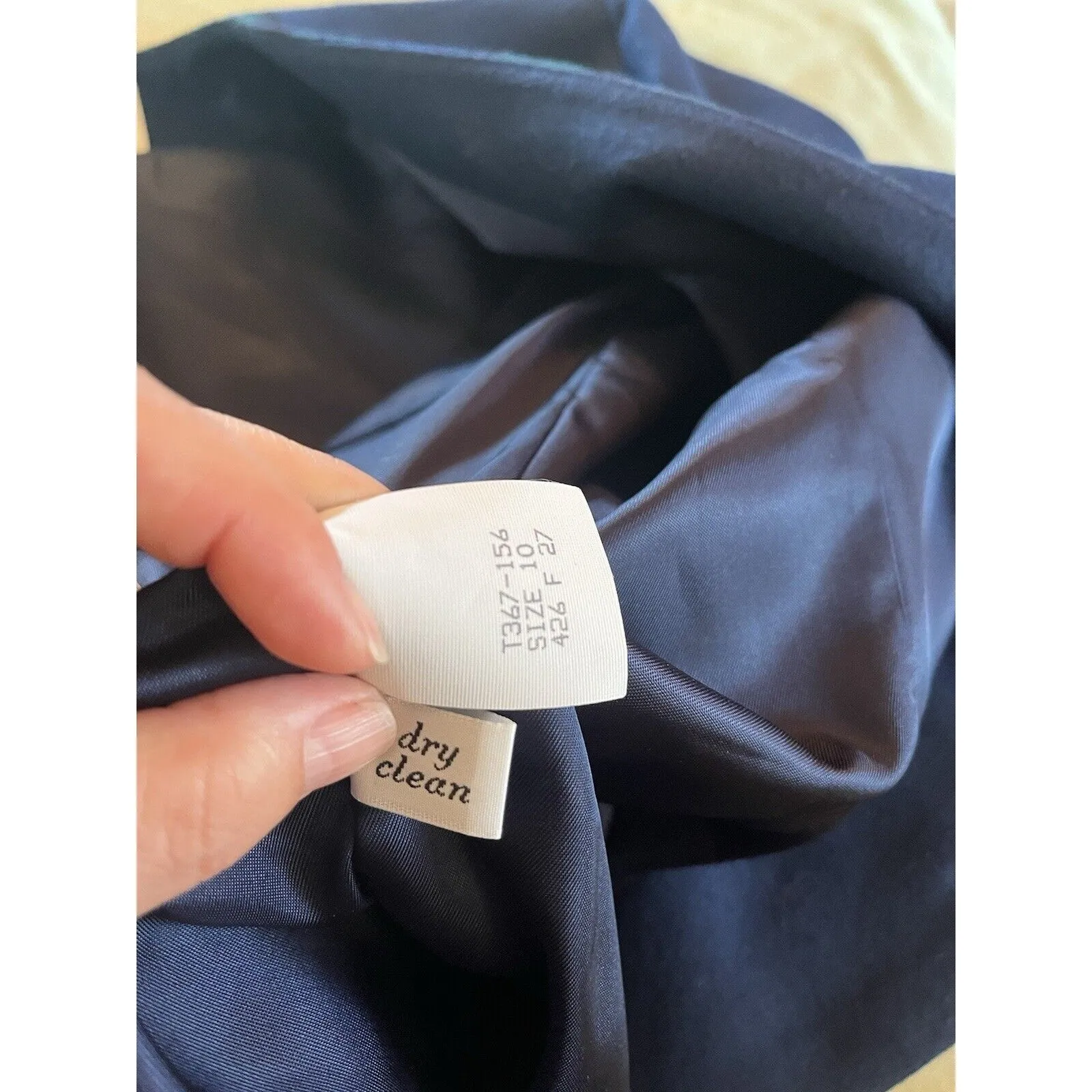 Vintage Pendleton Virgin Wool Blazer Teal Blue 3-Button Women's Size 10 Lined - Image 9