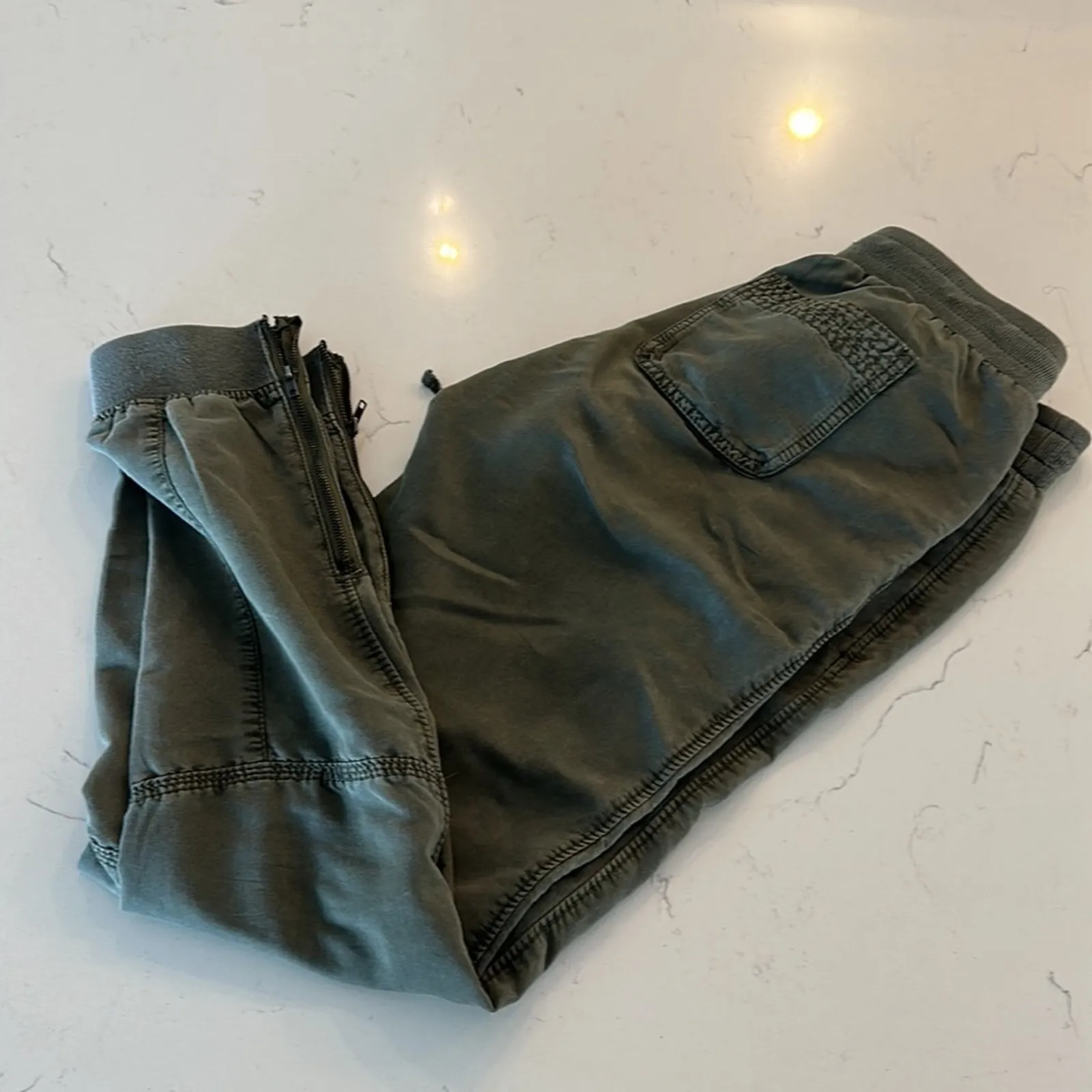 Marrakech Moss Green Jogger Style Utility Grunge Work Pants Size Women's 25 - Image 4