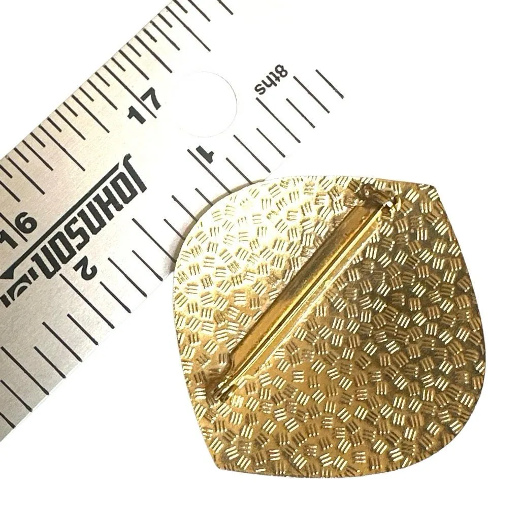 Vintage Cloisonné Floral Brooch - Image 5