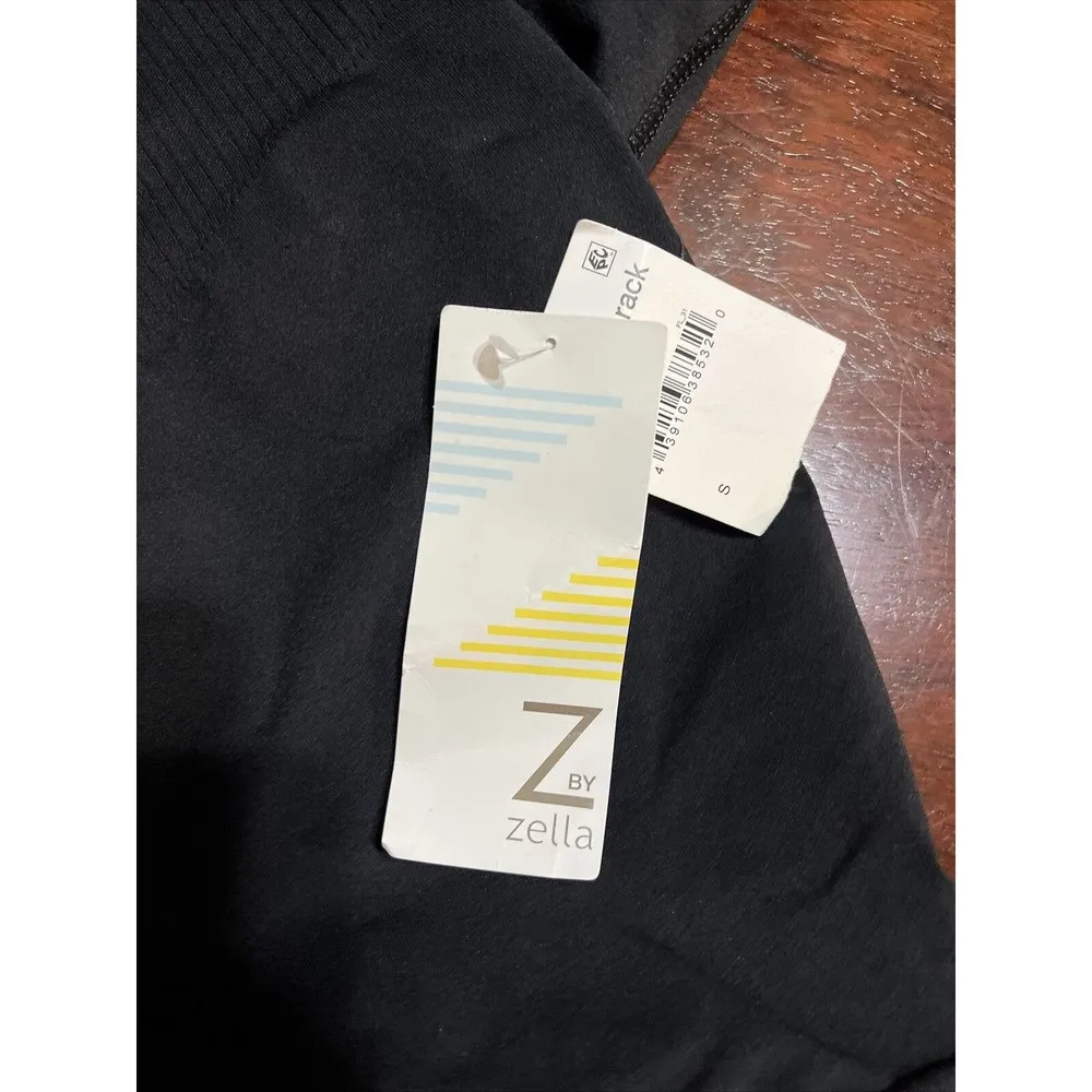 NWT Z By Zella Black Meridian Long Sleeve Mesh Panel Shirt Sz Small - Image 7