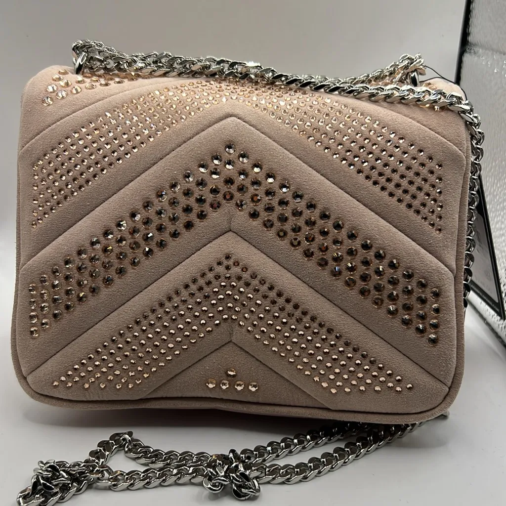 KARL LAGERFELD stone shoulder fleur bag - Image 3