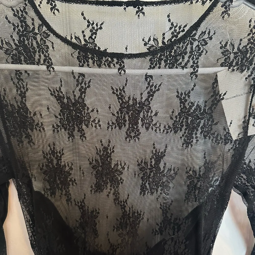 Abercrombie Long-Sleeved Mesh Bodysuit - Image 4