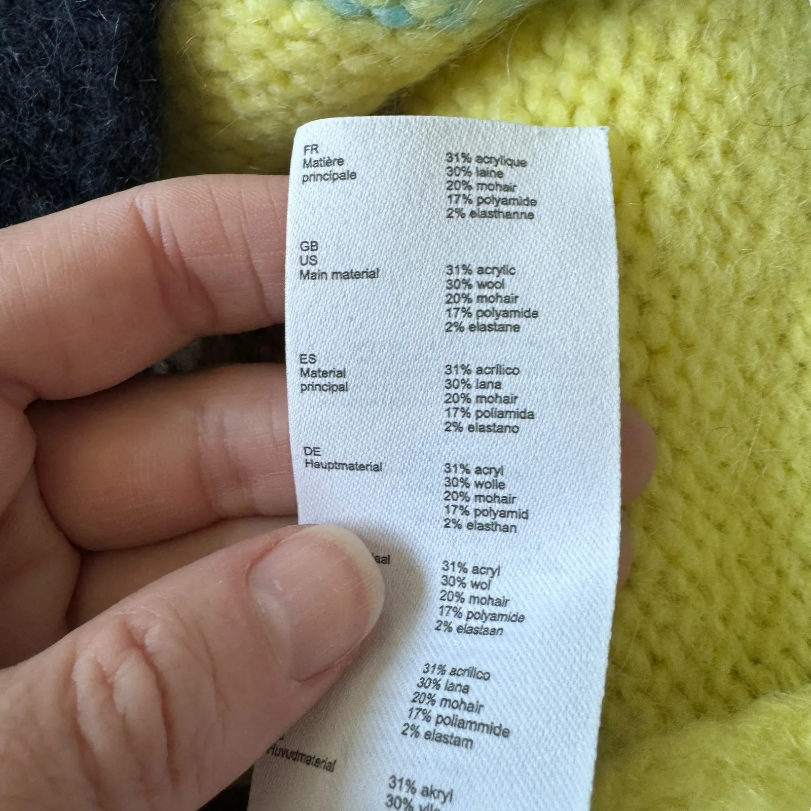 Maje Striped Mohair Sweater - Image 7