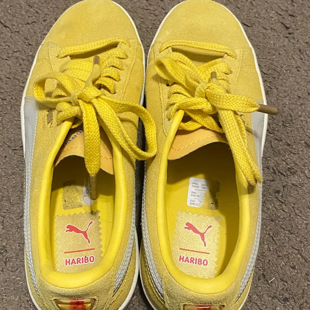 Puma x Haribo Suede Triplex Mimosa Goldbears 382839-01 Mens 7 Womens 8.5‎ - Image 3