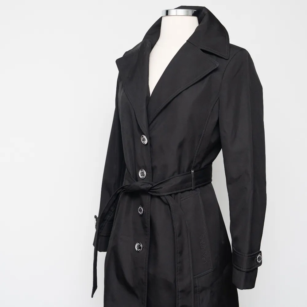 Calvin Klein. New! Belted‎ Water-Resistant Trench Coat. - Image 8