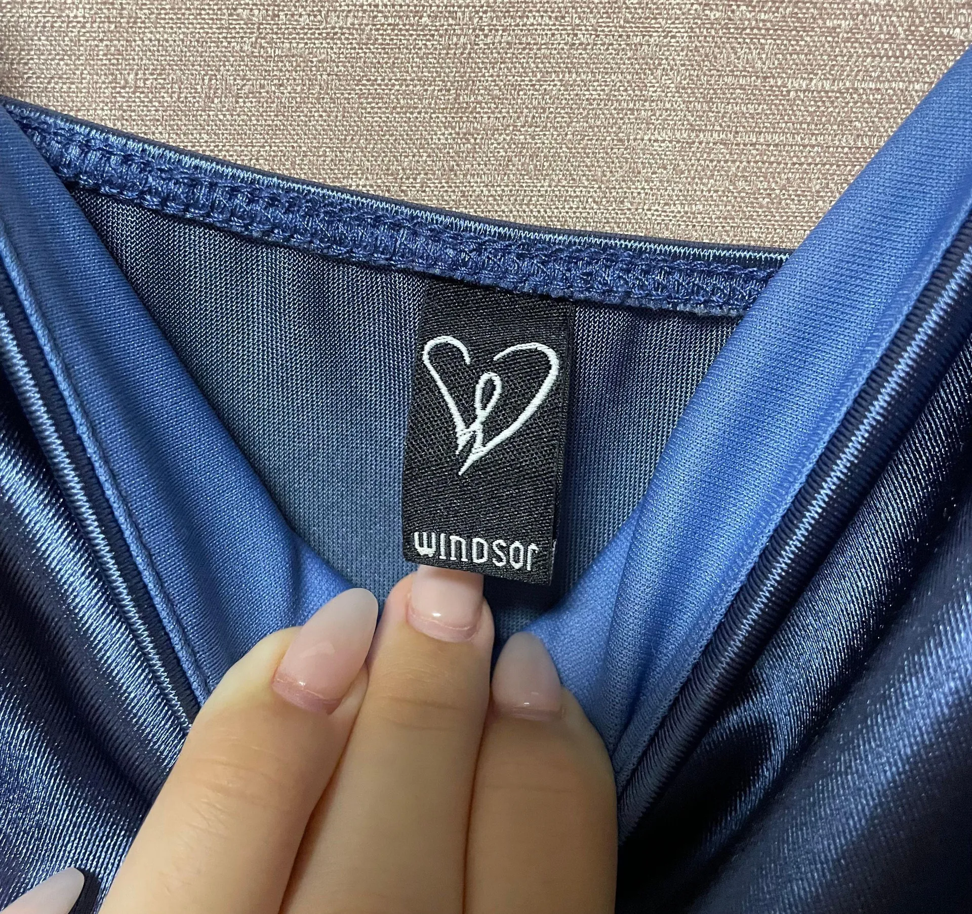 Windsor Satin Mini Dress - Image 5