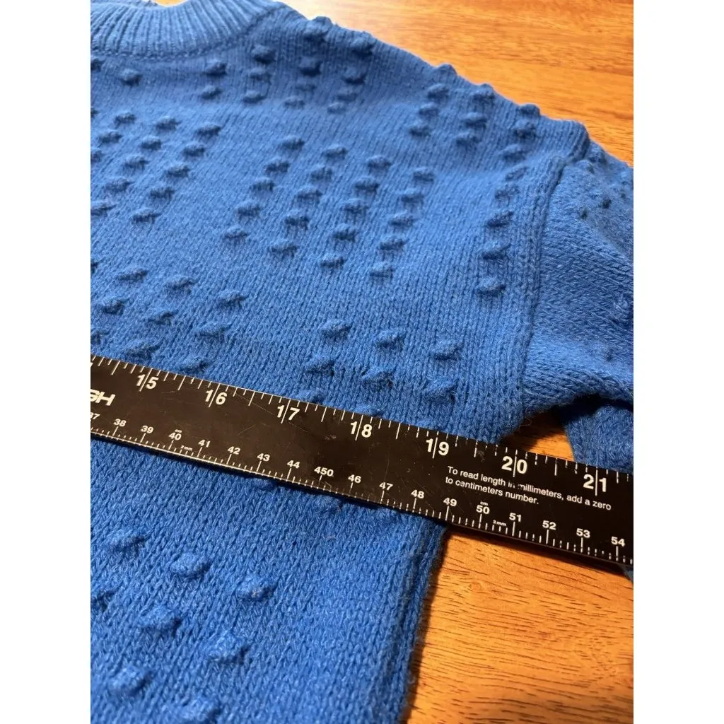LEGO x TARGET Collab Blue Blocks Dots Crewneck Long Sleeve Sweater Size Small - Image 5