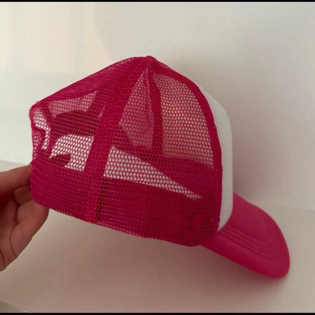 Let’s Go Girls Pink Trucker Hat - Image 3