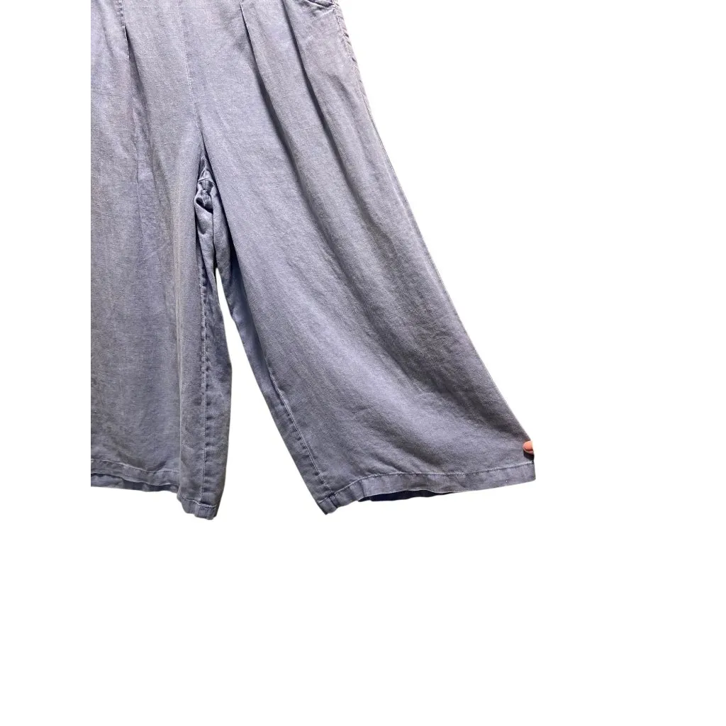 Sigrid Olsen  Linen Pants Blue Size M - Image 11