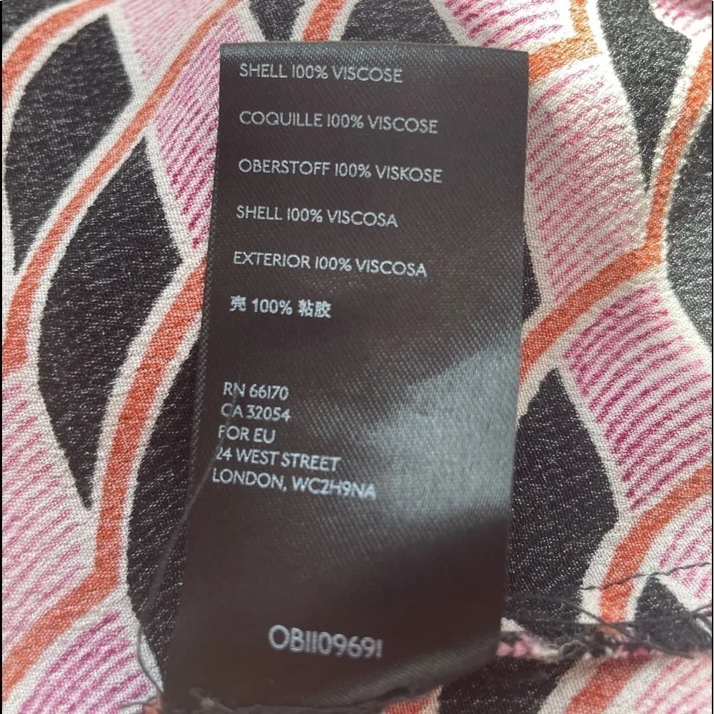 Maeve by Anthropologie Adrienne Tunic Dress in Pink Black Size Extra Small‎ - Image 11