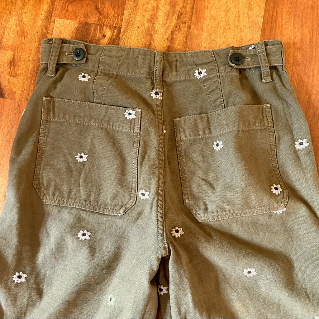 Madewell Griff Fatigue Pants in Daisy Floral Print - Image 9