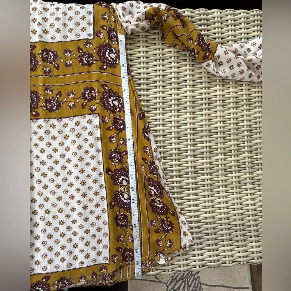 Free People‎ Changing Times Tunic Shirt Dress small work holiday - Image 10