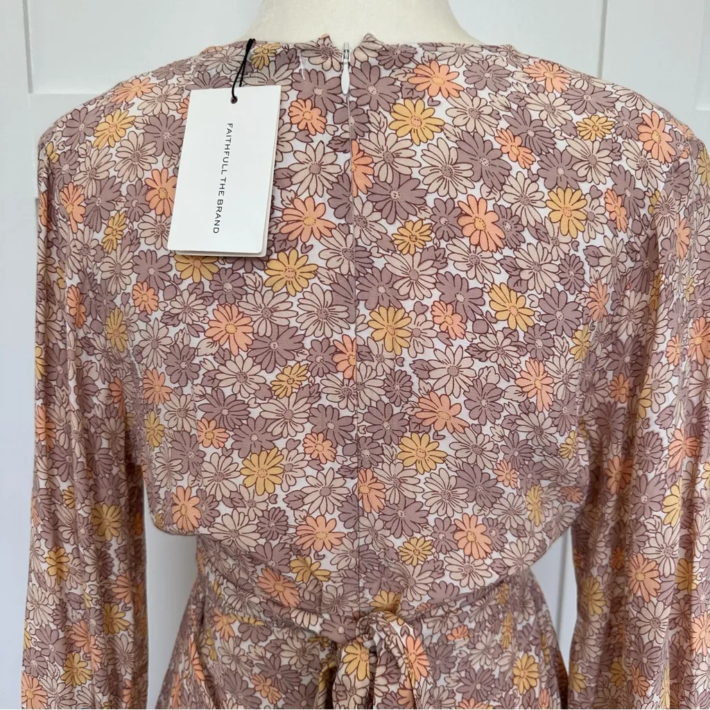 Faithful the Brand Palmaro Floral Mini Dress - Image 9