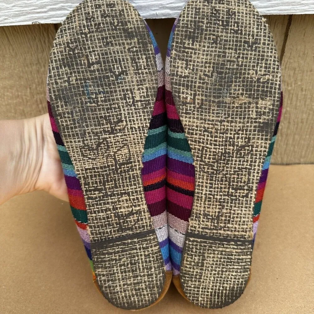 Reef Tropic Shoes Flats Women’s Size 8 Ballet Comfort Multi-Color Slip On - Image 4