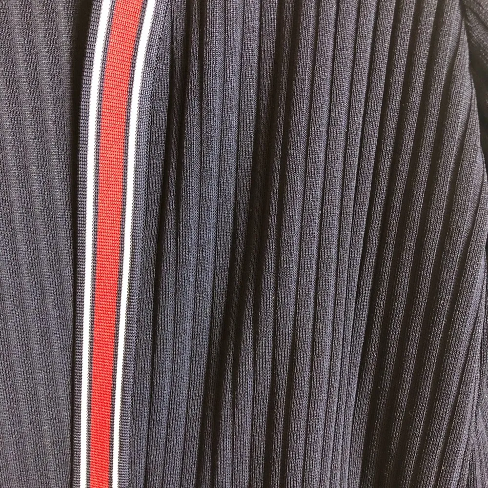 Exclusively Misook Navy Open Cardigan - Image 3