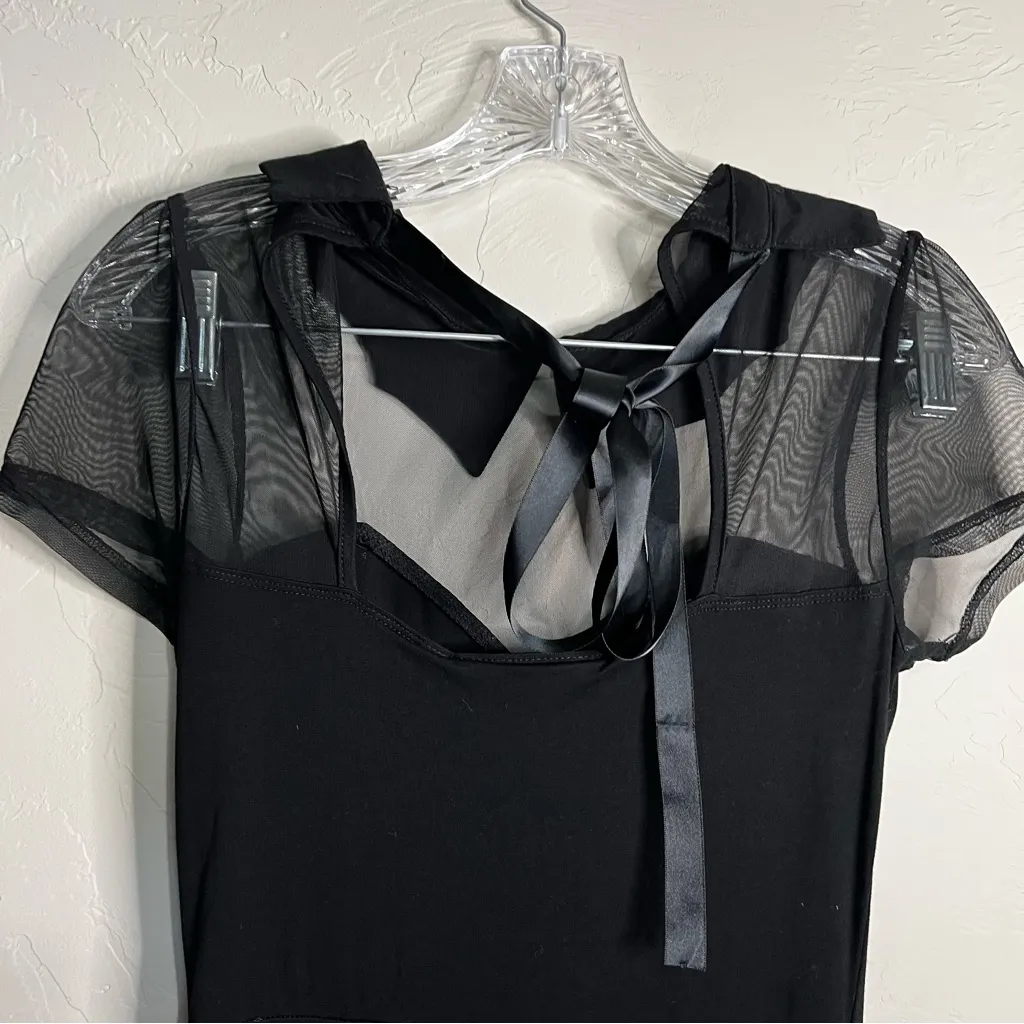 Killstar Vampyra Black Night Creature Gothic Dark Edgy Angel Skater Dress - Image 10