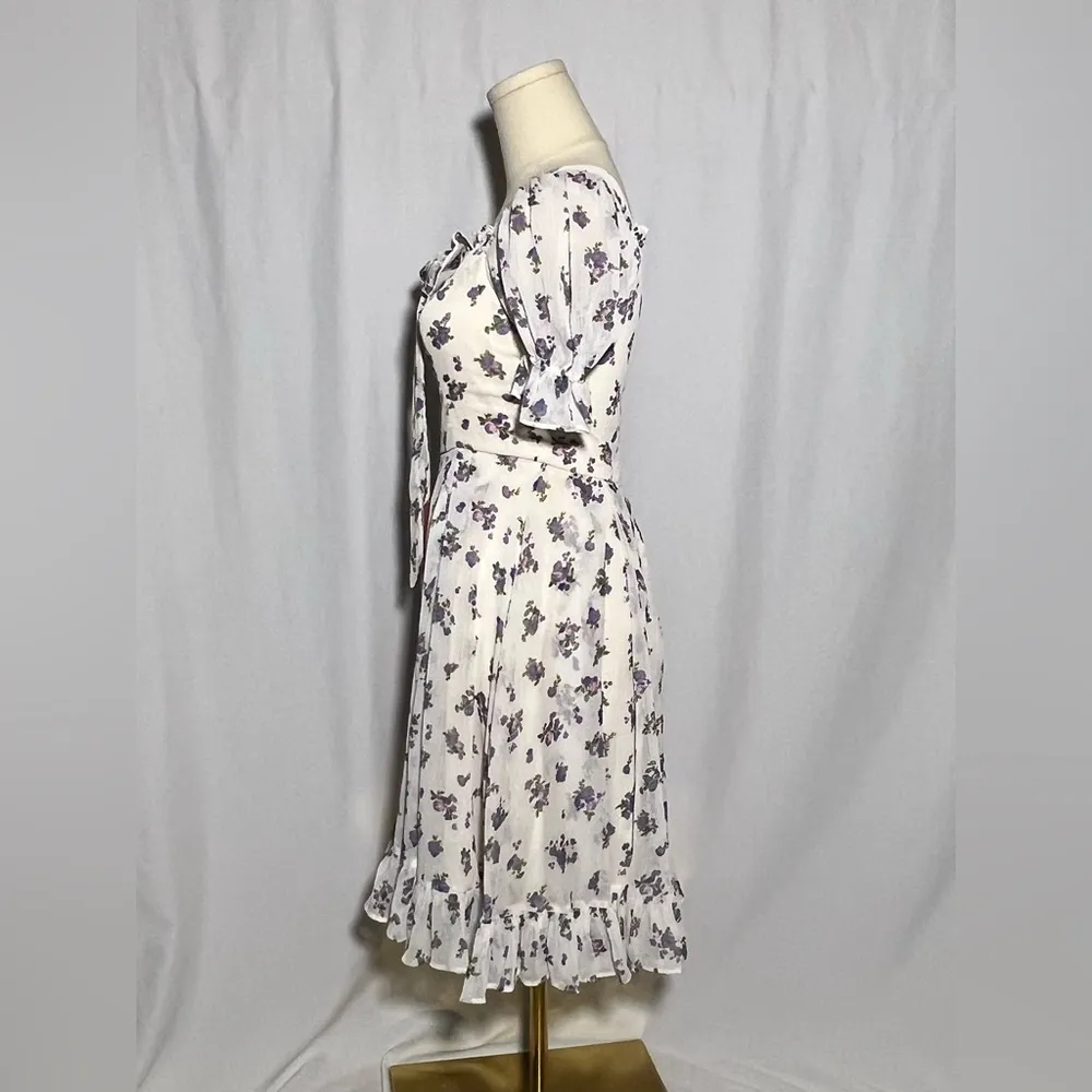 Ivy City Co Dolly Dress Violet Rose | 00 NWT Purple - Image 4