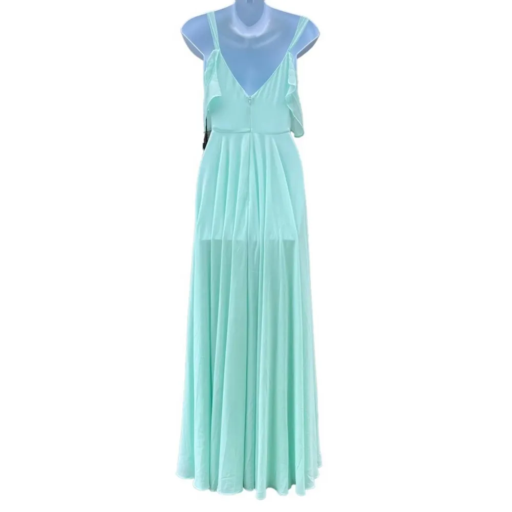 Lulu’s Romantic Fantasy Mint Green Maxi Dress NWT - Image 5