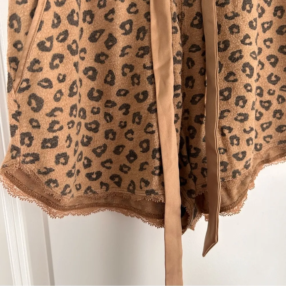 Abercrombie & Fitch  Leopard cheetah soft sleepwear pajama shorts - Image 5