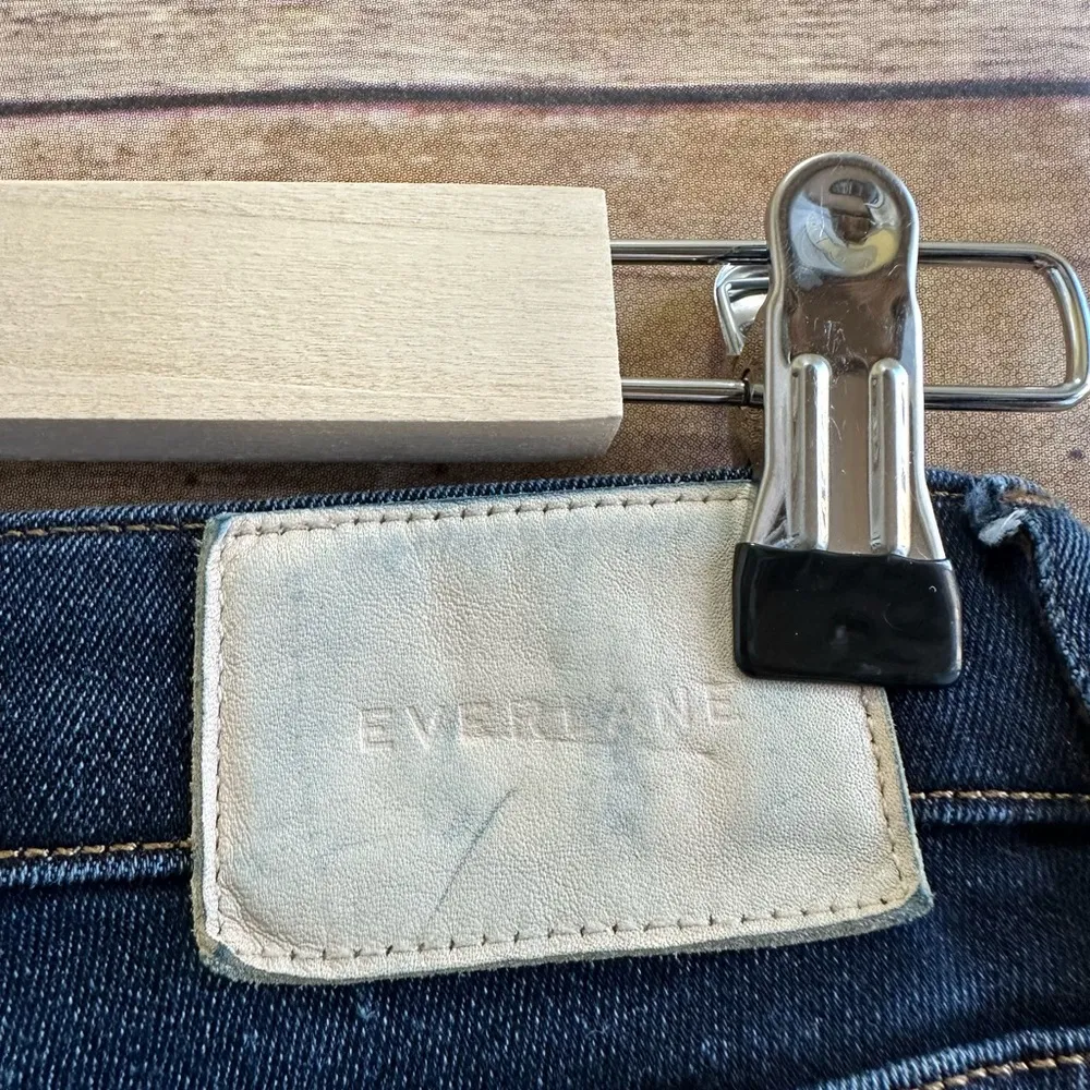 Everlane Dark Wash High Rise Skinny Ankle Jeans Size 26 - Image 4