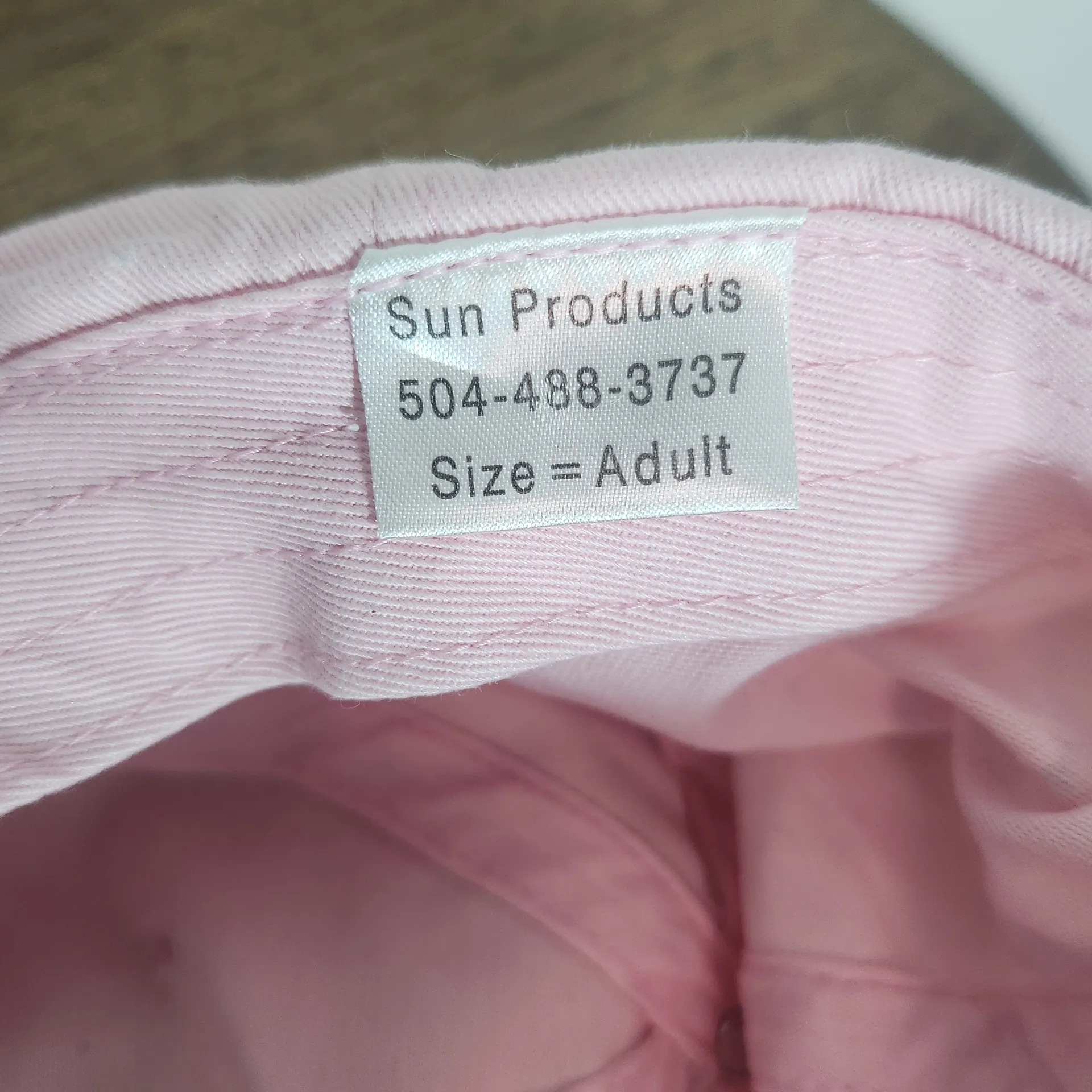 Pink Bourbon St New Orleans Baseball Cap One Size Bourbon Street Embroidered Hat - Image 6