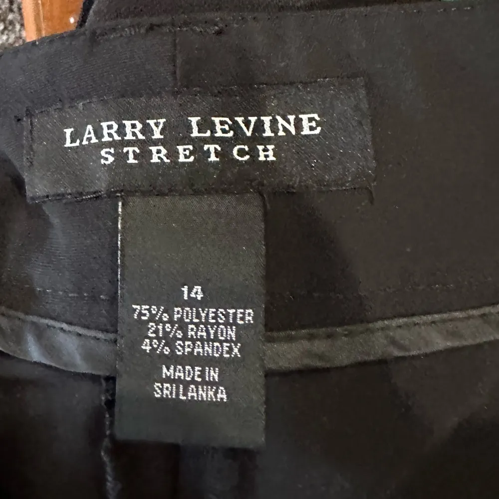 Larry Levine  stretch slack capris - Image 4