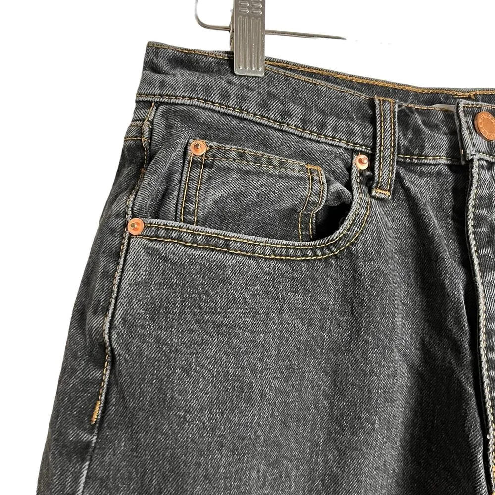 WeWoreWhat Dani Washed Black Modern Boyfriend High Rise Jeans Size 28 - Image 6