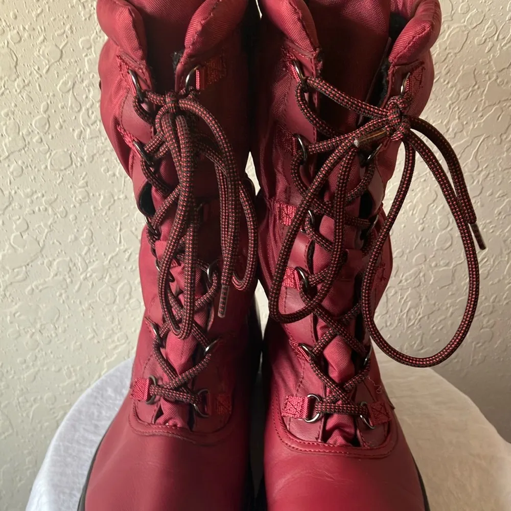 Coach: Sage (A9177) Red Winter Boots- 8 - Image 13