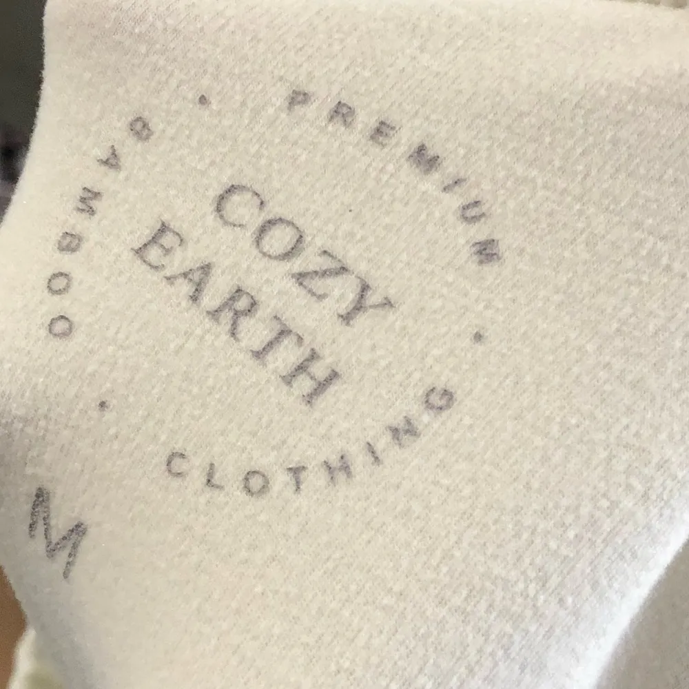 Cozy Earth Ivory White Bamboo Jogger Pant M Size M - Image 6