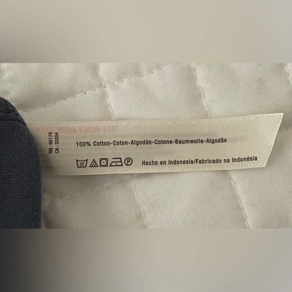 Free People Beach Maxi Dress Long Sleeve Lace Up Slate Blue in size XS - Image 6