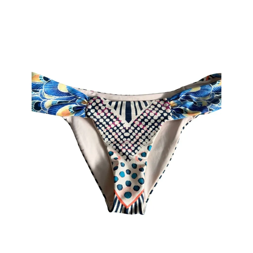 MARA HOFFMAN Multicolor Printed Bikini Swim Bottom Size Small - Image 5